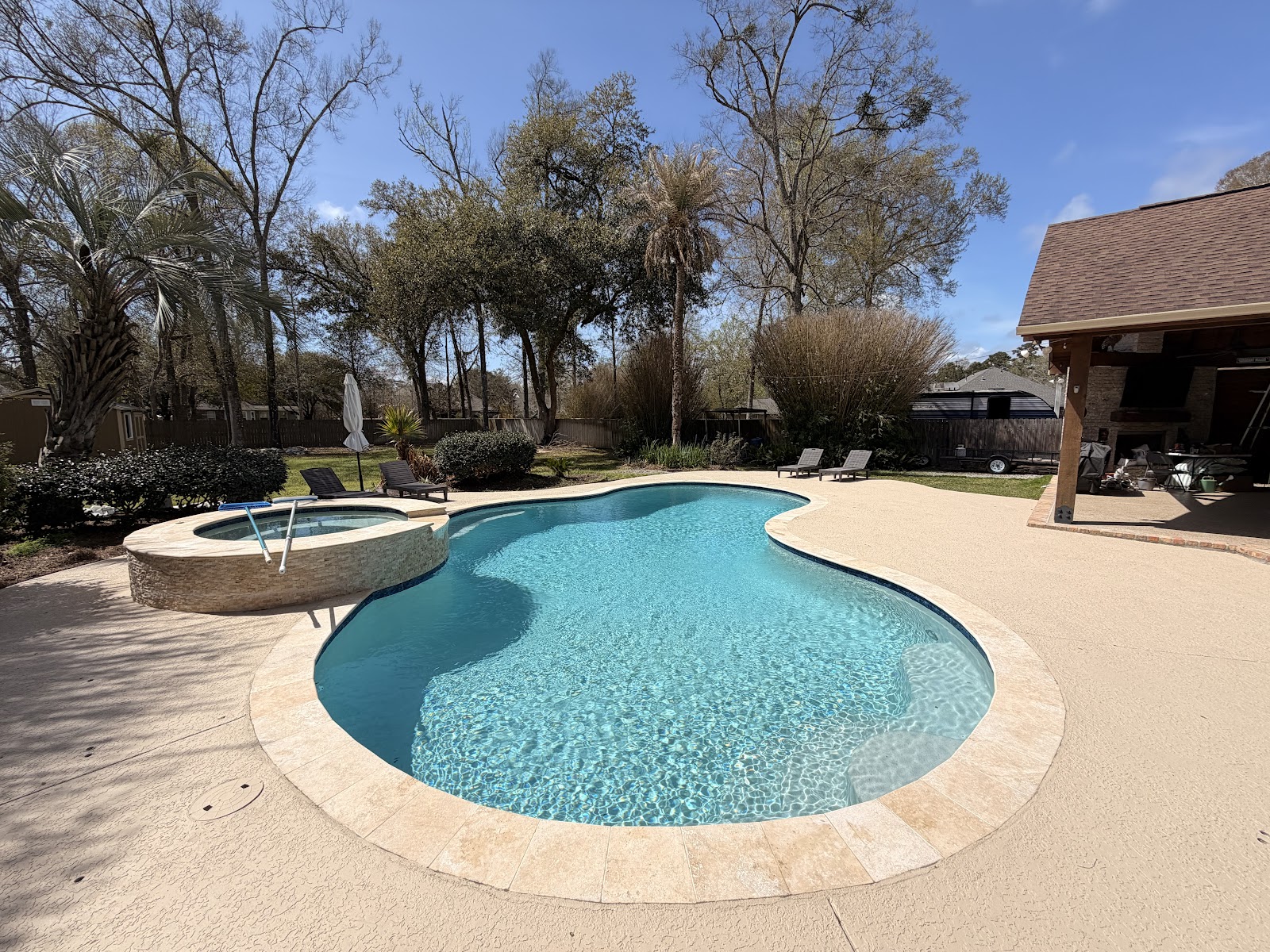 Complete Pool Renovation with Updated Decking
